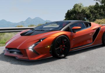 Lamborghini Autentica/Invencibleверсия 1.2 для BeamNG.drive (v0.32.x)