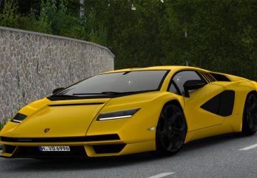 Lamborghini Countach LPI 800-4 2022версия 2.0 для Euro Truck Simulator 2 (v1.57.x)