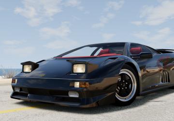 Lamborghini Diablo (1990-2001)версия 1.4 для BeamNG.drive (v0.38.x)