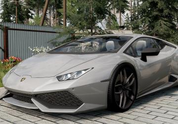 Lamborghini Huracanверсия 4.0 для BeamNG.drive (v0.38.x)