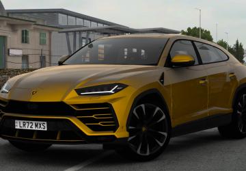 Lamborghini Urus 2018версия 1.9 для American Truck Simulator (v1.57.x)