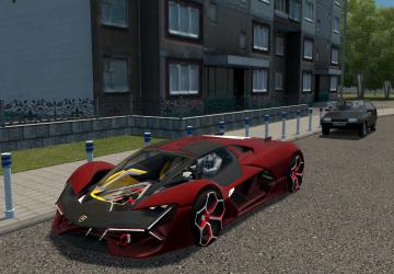 Lamborgini Terzoверсия 1.0 для City Car Driving (v1.5.9.2)
