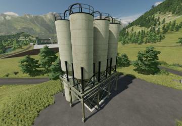 Large Multifruit Grain Siloверсия 1.1.0.0 для Farming Simulator 2022