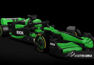 LEGO KICK Sauber C44 2024версия 1.35 для Assetto Corsa