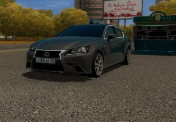 Lexus GS350 IV 2014версия 05.02.2022 для City Car Driving (v1.5.9.2)