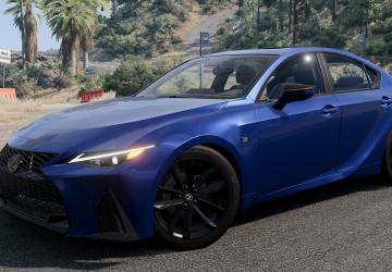 Lexus IS350 (2021-2023)версия 1.0 для BeamNG.drive (v0.31.x)