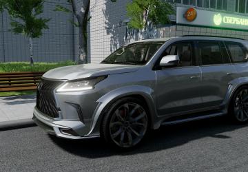 Lexus LX570версия 1.0 для BeamNG.drive (v0.32.x)