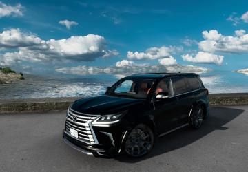 Lexus LX 570 Super Sport 2021версия 1.8 для American Truck Simulator (v1.57.x)