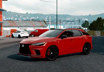 Lexus RX 500h F Sport Performance 2024версия 1.4 для American Truck Simulator (v1.57.x)