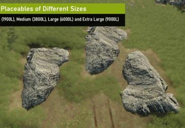 Limestone Rocksверсия 1.0.0.0 для Farming Simulator 2025