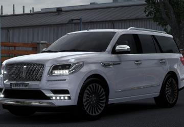 Lincoln Navigator 2020версия 1.6 для Euro Truck Simulator 2 (v1.57.x)