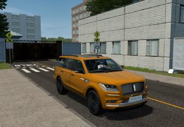 Lincoln Navigator 2021версия 1 для City Car Driving (v1.5.9 - 1.5.9.2)