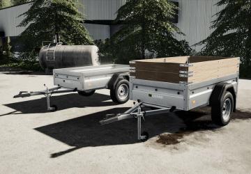 Lizard Car Trailerверсия 1.3.0.0 для Farming Simulator 2019 (v1.7x)