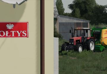 Local Chairman Board in Poland (Prefab*)v1.0.0.0 для Farming Simulator 2019 (v1.7.x)