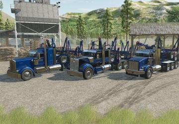 Log Pole Trailer Packверсия 1.0.0.0 для Farming Simulator 2025