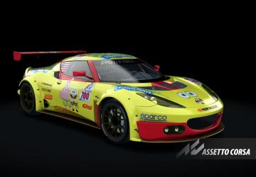 Lotus Evora GX GT4версия 1.0 для Assetto Corsa