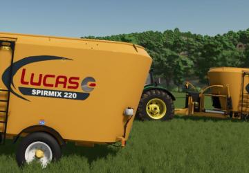 Lucas SPIRMIX 220версия 1.0.0.0 для Farming Simulator 2025