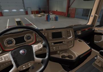 Lux Interior For Scania S&R 2016версия 1.0 для Euro Truck Simulator 2 (v1.35.x, - 1.39.x)