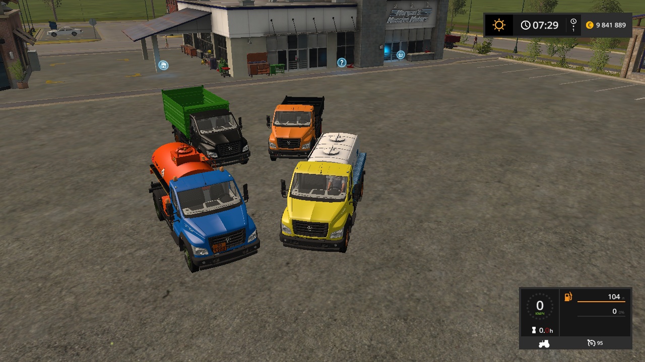 Farming Simulator 17 "Газон Некст ПАК v 1.1"