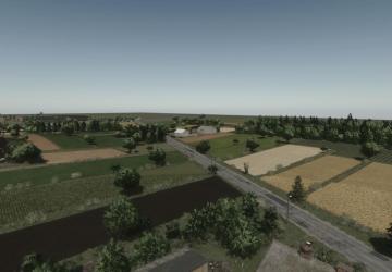 Карта «Mała Wieś»версия 1.1.3.0 для Farming Simulator 2025
