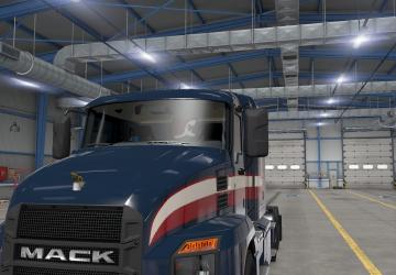 MACK Anthem New Mirrorsверсия 1.0 для American Truck Simulator (v1.40.x)
