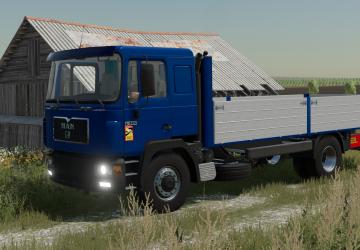 MAN 19.322 With Sliding Curtainверсия 1.0.0.0 для Farming Simulator 2022 (v1.14.x)