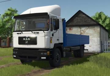 MAN 19.322 With Sliding Curtainверсия 1.0.0.1 для Farming Simulator 2025 (v1.15.x)