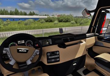 MAN TGX Euro 6 Lux Interiorверсия 1.0 для Euro Truck Simulator 2 (v1.39.x)