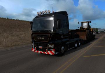 Man TGX Euro 6версия 1.3 для American Truck Simulator (v1.40.x)