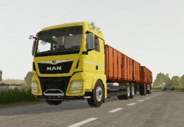 MAN TGX Зерновозверсия 1.0 для Farming Simulator 20 (v0.0.0.63)