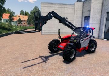 Manitou telehandler fire departmentверсия 1.2.0.0 для Farming Simulator 2019