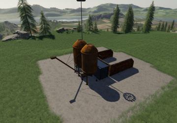 Manure Dryerверсия 1.0.0.0 для Farming Simulator 2019