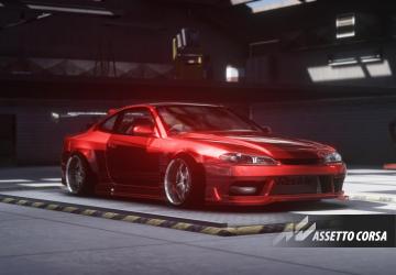 Marginal Nissan Silvia S15 Streetверсия 1.0 для Assetto Corsa
