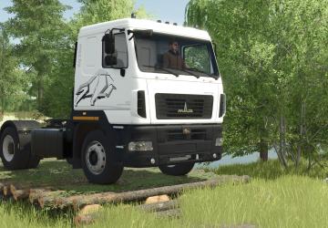 МАЗ-5440/6430версия 1.1.0.0 для Farming Simulator 2025 (v1.15.x)