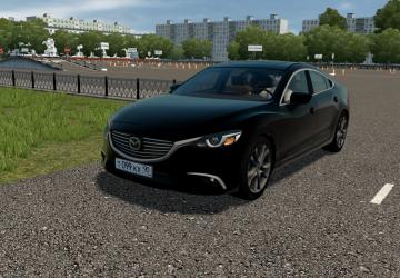 Mazda 6 2018версия 27.05.2022 для City Car Driving (v1.5.9.2)