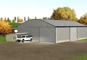 Medium Shed With Workshop And Officeверсия 1.0.0.0 для Farming Simulator 2022