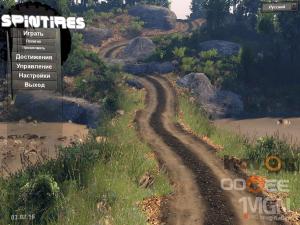 Меню игры «Terra Verde»версия 1.0 для SpinTires (v03.03.16)