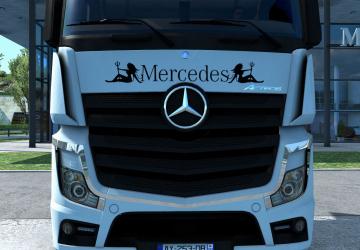 Mercedes Actros MP4 Reworkedверсия 3.6 для Euro Truck Simulator 2 (v1.53)