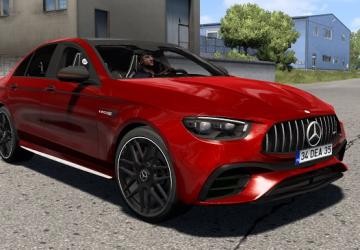 Mercedes-AMG E63 S 2023версия 1.5 для Euro Truck Simulator 2 (v1.57.x)