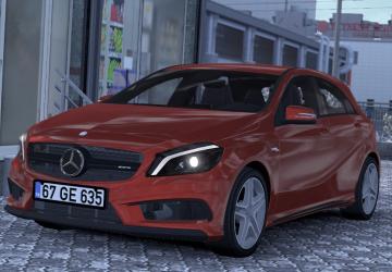 Mercedes Benz A45версия 2.5 для American Truck Simulator (v1.50.x, - 1.57.x)