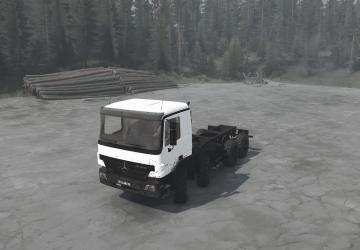 Mercedes Benz Actrosверсия 13.06.22 для Spintires: MudRunner (v25.02.21)