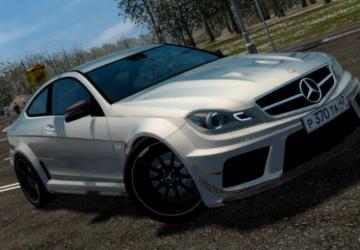 Mercedes-Benz C63 AMG Coupe Black Seriesv20.02.2022 для City Car Driving (v1.5.9 - 1.5.9.2)