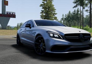 Mercedes-Benz CLS 63 AMG версия 1.0 для BeamNG.drive (v0.38.x)
