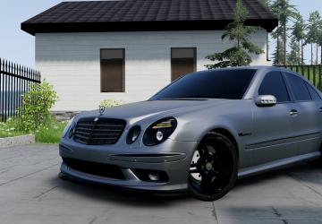 Mercedes-Benz E55 AMG версия 1.0 для BeamNG.drive (v0.38.x)