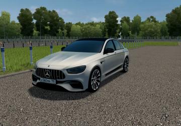 Mercedes-Benz E63S 4MATIC+ 2020версия 02.05.2022 для City Car Driving (v1.5.9.2)