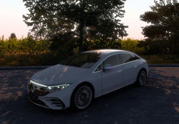 Mercedes-Benz EQS 580 4Matic 2022версия 2.3 для American Truck Simulator (v1.57.x)