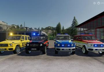 Mercedes Benz G-Klasse SG Skinpackверсия 1.0 для Farming Simulator 2019 (v1.6.0.0)