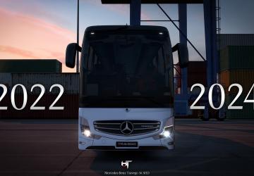 Mercedes Benz New Travego 16 SHDверсия 1.8 для Euro Truck Simulator 2 (v1.53.x)