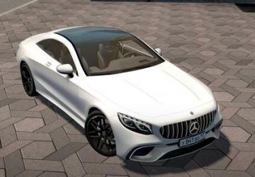 Mercedes-Benz S63 AMG Coupe 2018версия 22.02.2022 для City Car Driving (v1.5.9.2)