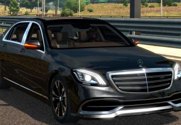 Mercedes Benz S650 Maybach 2018версия 6.1 для American Truck Simulator (v1.40.x, 1.41.x)